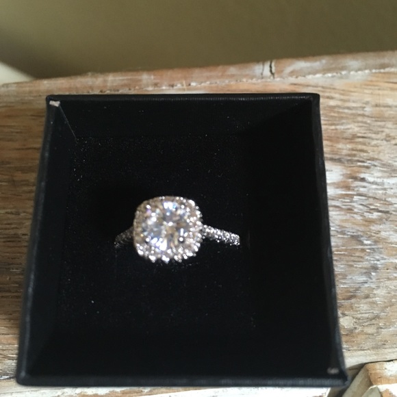 New Sterling Silver Cubic Zirconia Ring Christmas Gift Present 5 6 7 8 9 - Picture 5 of 6